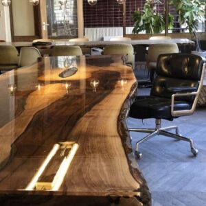 Mid-Century Dining Table-Acorn